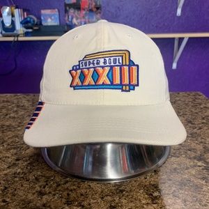 Vintage Sports Specialties NFL Super Bowl XXXIII Strapback Hat Adult OS Wool